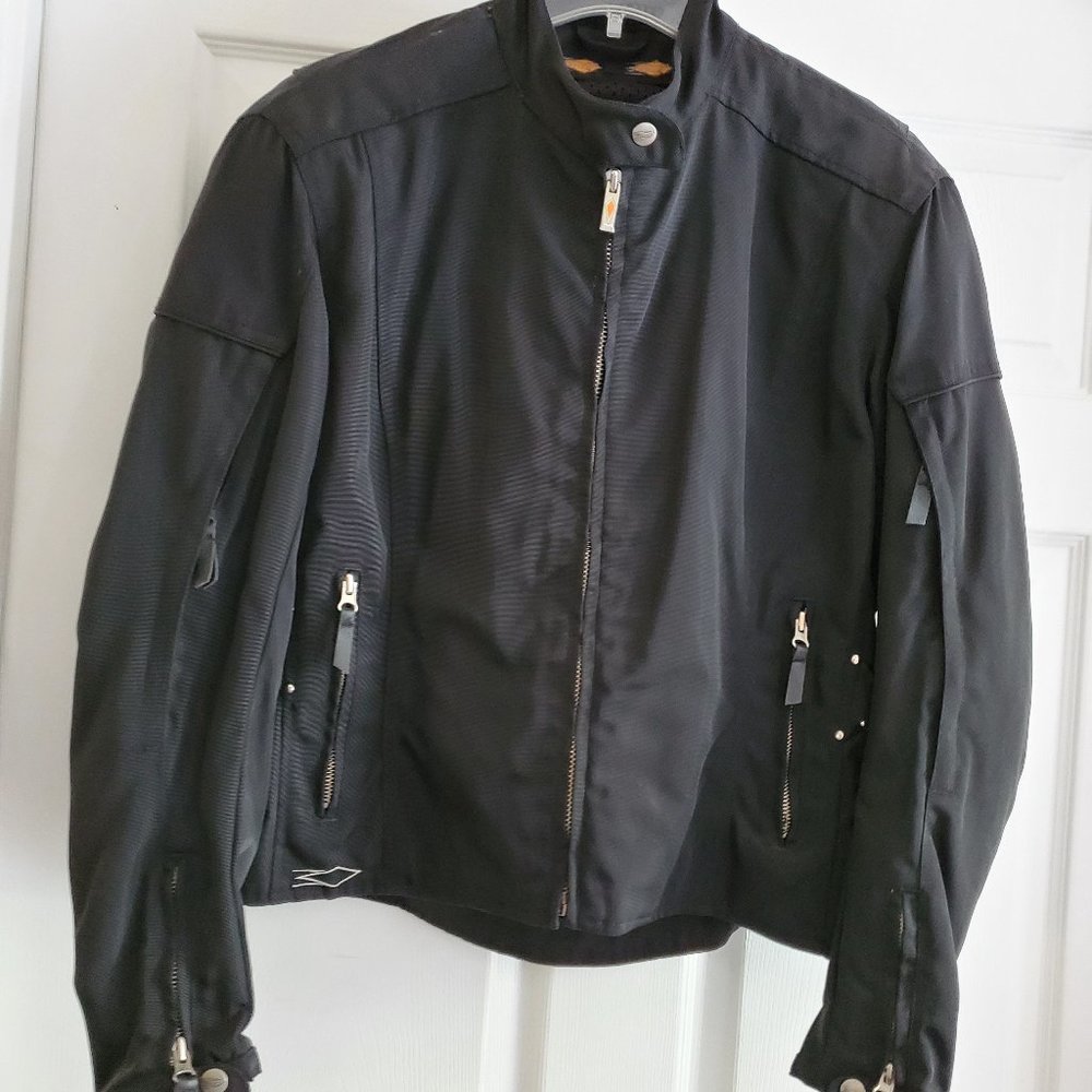 Power Trip Motorcycle Riding Jacket Women's Size Large